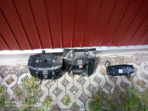 Virago 1100 ledertaschen aus - virago,