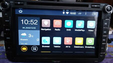 Einbau-Navigation für VW, SEAT u. SKODA, 8 Zoll, 2-DIN mit CAN-Bus Unterstütz.