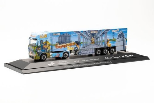 Herpa lkw actros giga - herpa,