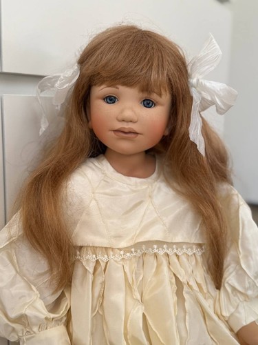 Porzellan künstlerpuppe von - porzellan,