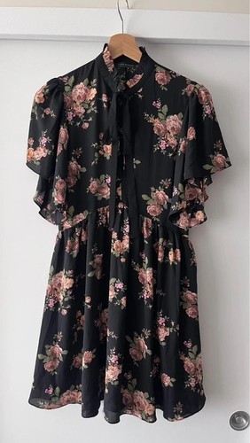 Zara blumenkleid chiffon - ❤,