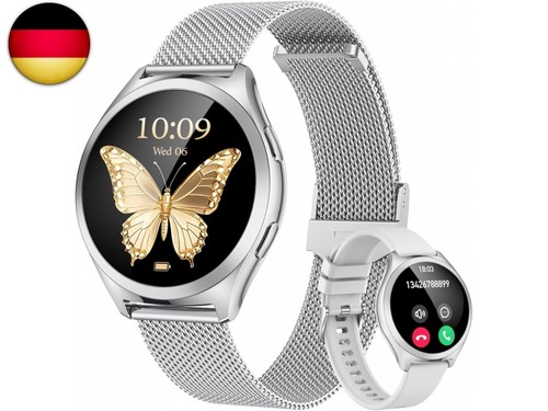 Silber smartwatch damen - silber,