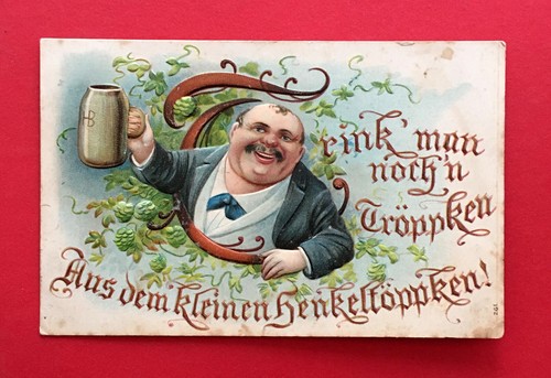 Prägedruck 1908 hofbräu - prägedruck,