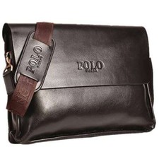 Herren Schultertasche Echt