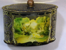 Darboven Hamburg  1  ältere Kaffeedose oval  für Sammler