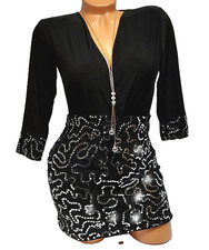 Glitzer Pailletten Kleider