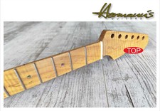 STR One Piece Canadian Curly Flamed Maple Neck 22 Frets, Abalon Dots, No. OP09