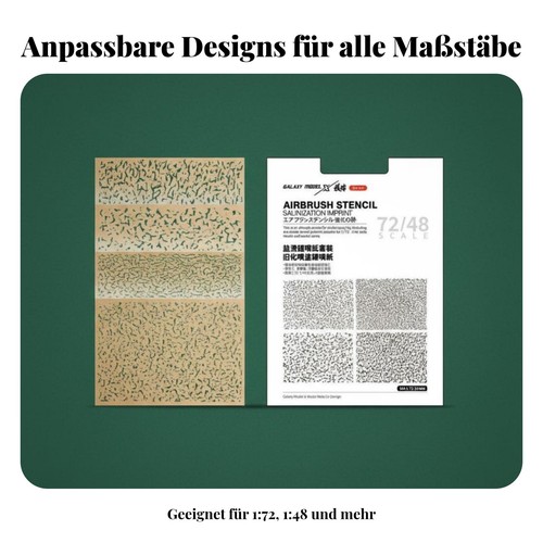 Modell schablonenpapier set - modell,