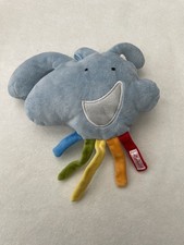 Sigikid kleine Wolke kleines Kissen mit Rassel und Zipfeln ca. 20 cm