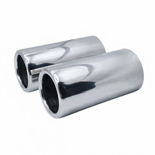 Edelstahl Auspuffblende