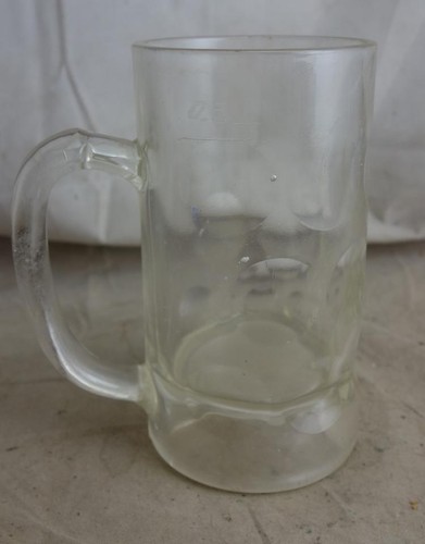 Antiker glas bierkrug alte - glas,