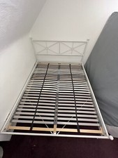 Bett 160x200 mit Lattenrost weiss