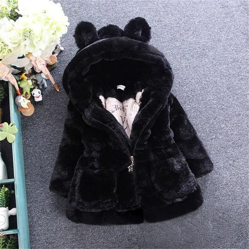 Kinder mädchen plüschjacke - kinder,