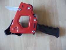 tesa Paketklebeband Abroller Handabroller Rot/Schwarz NEU