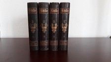 Friedrich von Schiller, gesammelte Werke, 4 antiquarische Bände von 1879