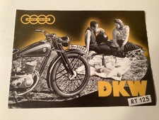 DKW Prospekt RT 125 Nachdruck
