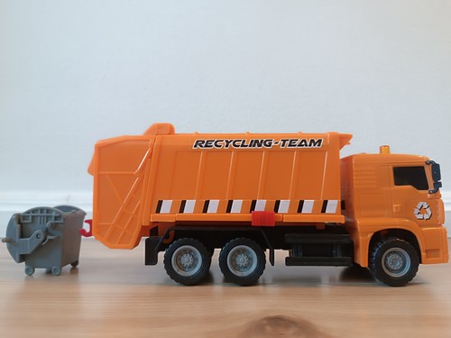 Müllauto mit container - mit,