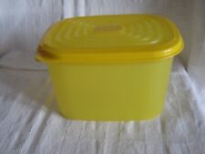Tupperware Bungee Behälter  rechteckig gelb