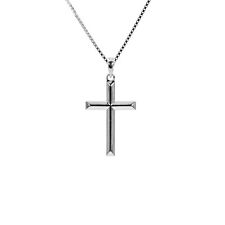 Venezianerkette Kette Halskette Anhänger Kreuz 925 Sterling Silber Damen Herren