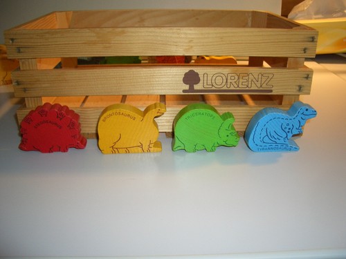 Dinosaurier dino holztiere - dino,