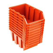 10x sichtlagerbox sortierbox - 10x,