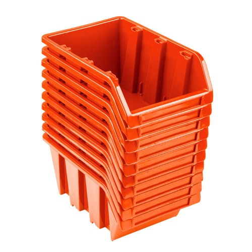 10x sichtlagerbox sortierbox - 10x,