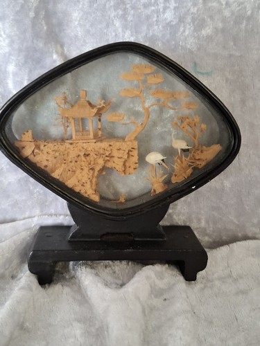 Chinesisches diorama mit - diorama,