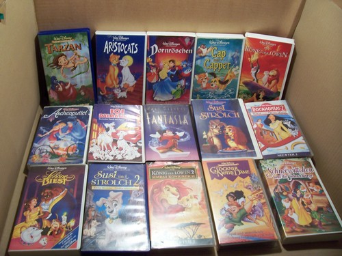 Walt disney vhs - x,