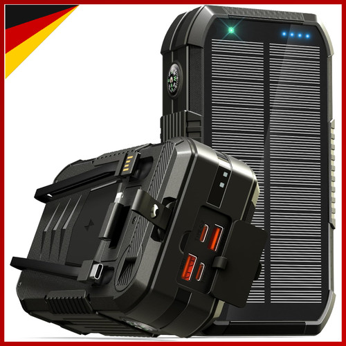 Powerbank 70000mah solar - 70000mah, pd