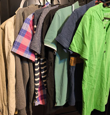 11 Teilen Herren Bekleidungspaket Gr.S/M Tommy Hilfiger TOM TOMSON JACK &JONES