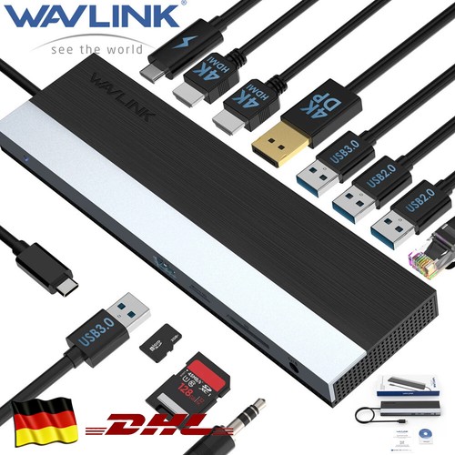 Wavlink usb c - wavlink, 12-in-1