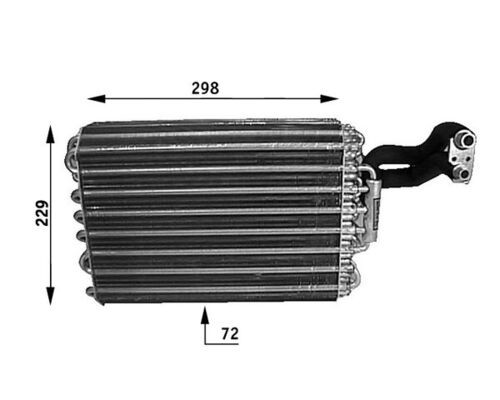 Mahle 000s evaporator - mahle,