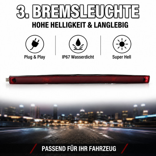 Passgenaue rote dritte