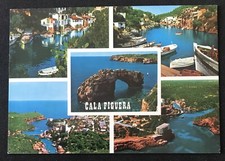 tolle alte Postkarte Mallorca - Santanyi / Cala Figuera - im Bestzustand !**