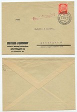 22430 - Beleg - Offermann & Quatlender - Stuttgart 31.3.1938
