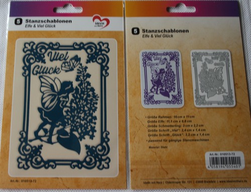 Stanzschablonen elfe viel - , "elfe