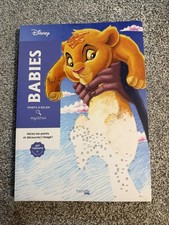 Disney Adult Mystery Colouring Book - Dot to Dot - Babies (NEW) [French]