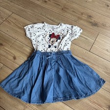 Disney Minnie Mouse Jeanskleid 116