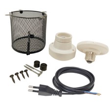 Schutzkorb klein mit Wärmelampe - Komplettset