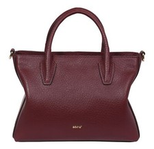 abro Leather Ranger Smith Handbag Bag Thea Handtasche Bordeaux weinrot Neu