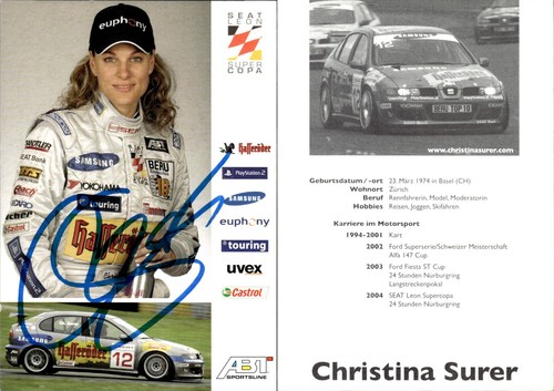 Christina surer seat leon - surer,