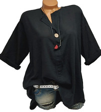 Oversize Bluse Tunika Damen