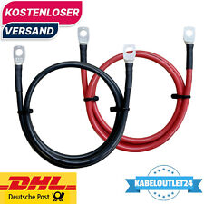 ⚡Batteriekabel⚡ H07V-K Rot / Schwarz 16 25 35 50 70 mm² Kabelbrücke Massekabel