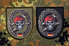 Fernmelder Skull Wappen"Aufnäher"Patch/Bundeswehr/Reservist/Veteran/Bw/
