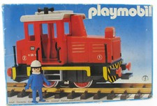 PLAYMOBIL 4050 Lok Diesellok Lokomotive Komplett in OVP Box Eisenbahn Spur G Zug