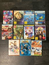 11 DVD‘S Kinderfilme Disney Cars Jagdfieber 2, Trolls, Samy Abenteuer