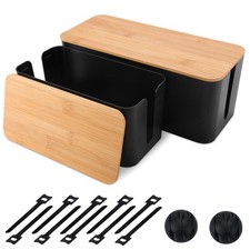 Set of 2 Cable Management Box