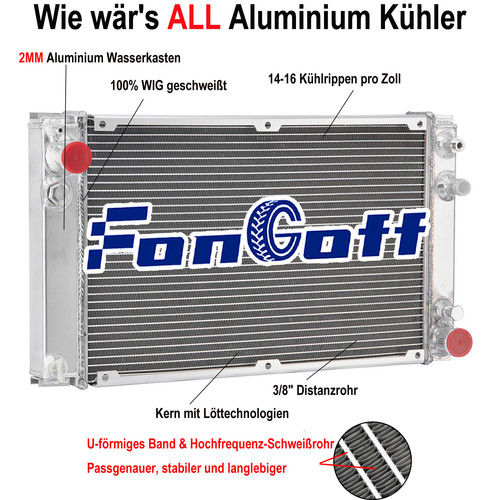 Reihe aluminium kühler - kühler, für
