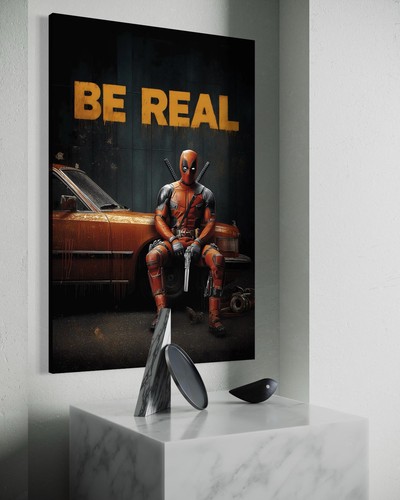 Deadpool leinwand bild - leinwand,