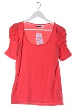 ZARA Longshirt Damen Shirt Gr. DE 40 rot Casual-Look